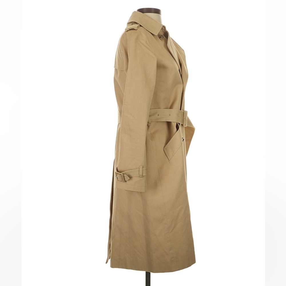 APC Classic Cotton Tan Trench Coat - Picture 3 of 7